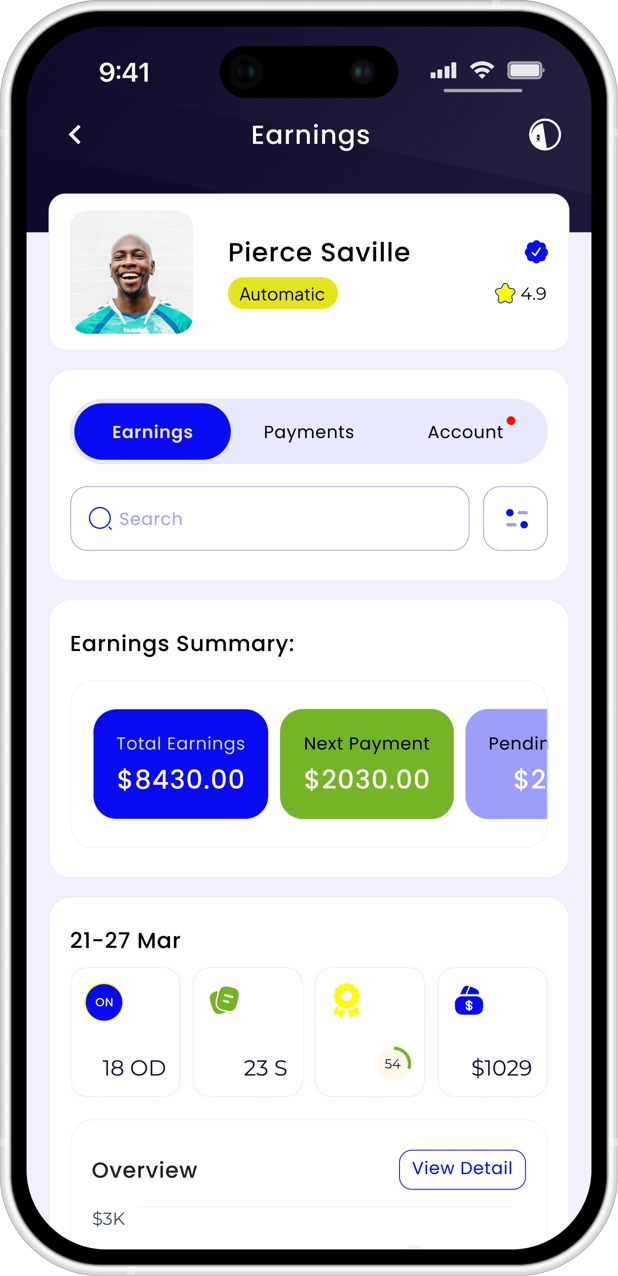 DoopL Instructor Earnings Dashboard