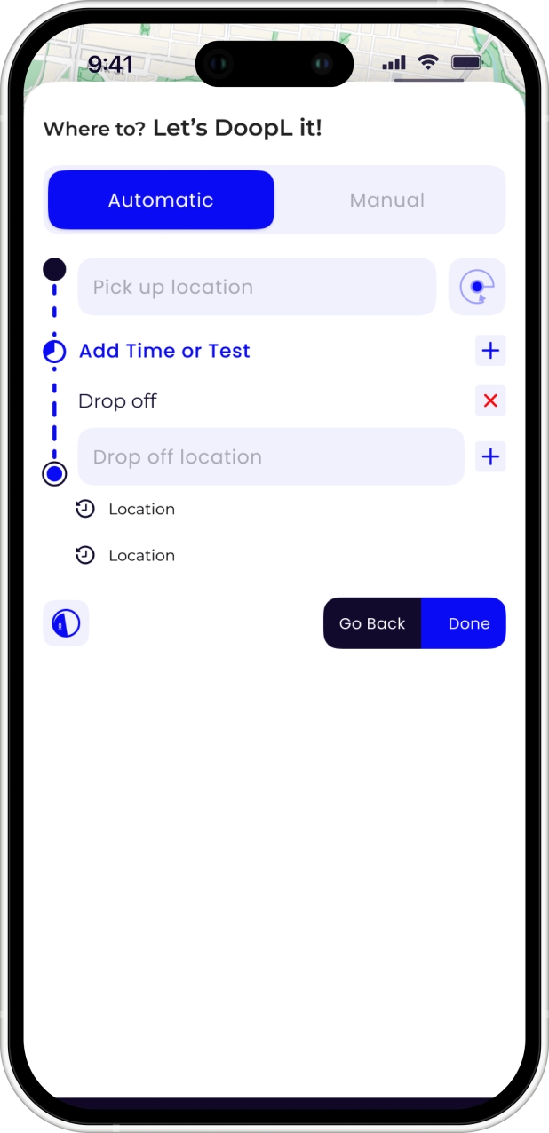 DoopL On-Demand Drive Feature